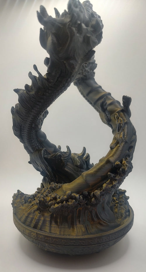 DANCING DRAGONS INCENSE HOLDER