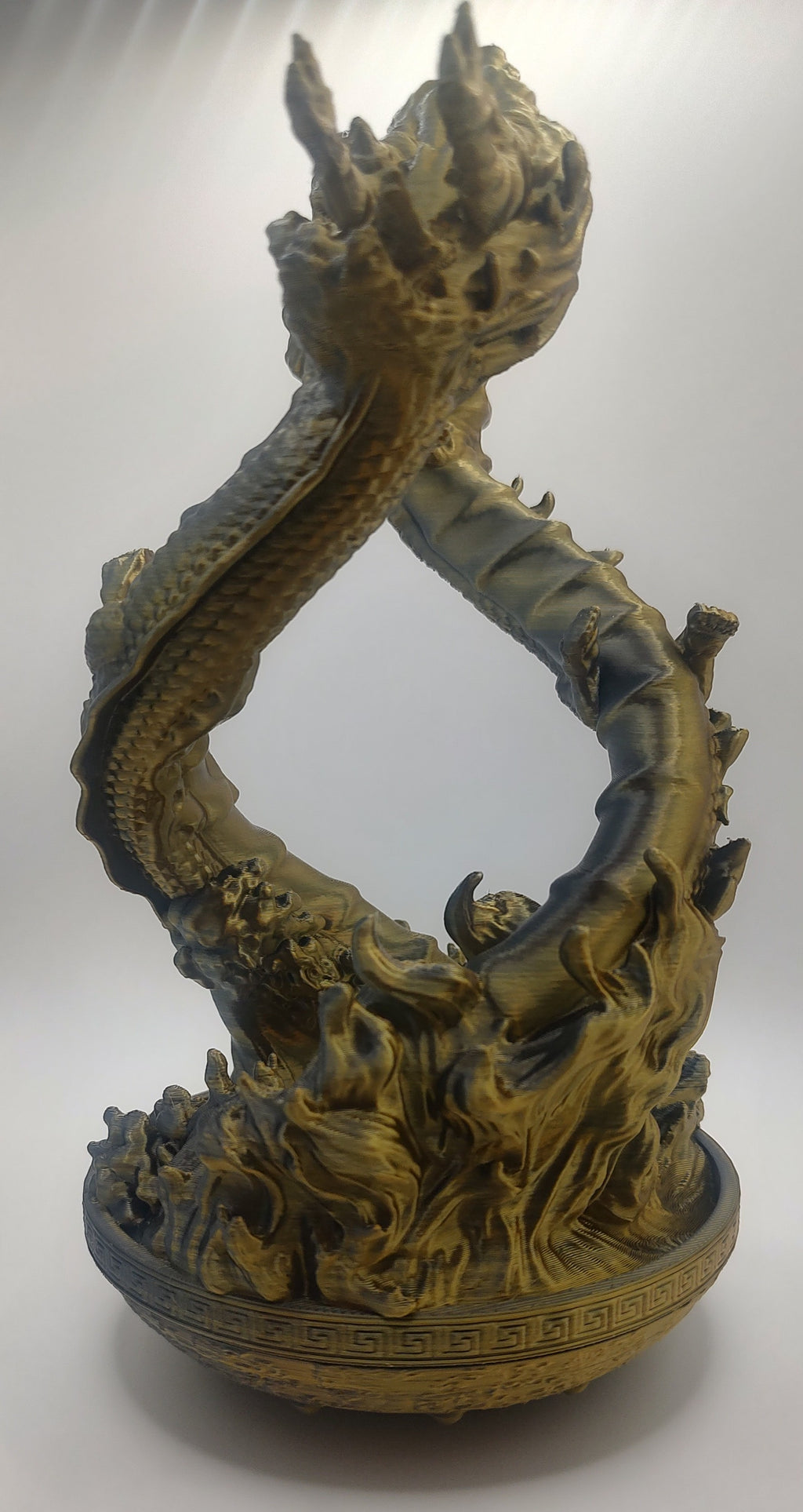 DANCING DRAGONS INCENSE HOLDER